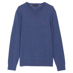 Tommy Hilfiger Flag Embroidery Crew Neck Jumper